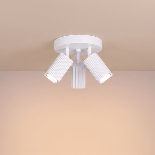 Sollux Lighting Plafondlamp RAYO 3P wit - 20x20x18cm