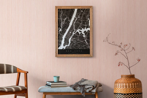 A.S. Création behang effen roze en beige - 53 cm x 10.05 m - AS-388201