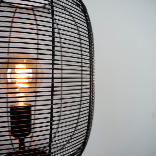 EGLO vloerlamp Rinroe - e27 - 140,5 cm - zwart - staal