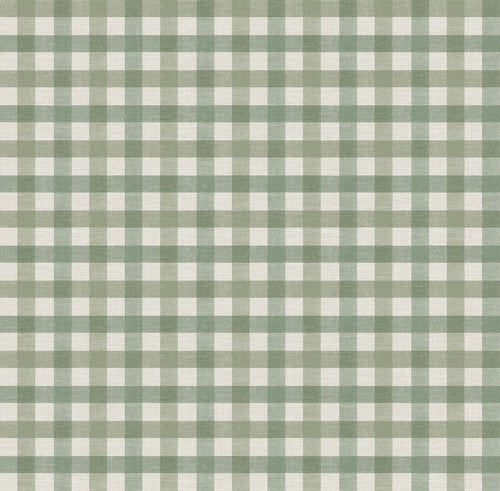 Sanders & Sanders behang ruitjes groen - 53 cm x 10 m - 641024