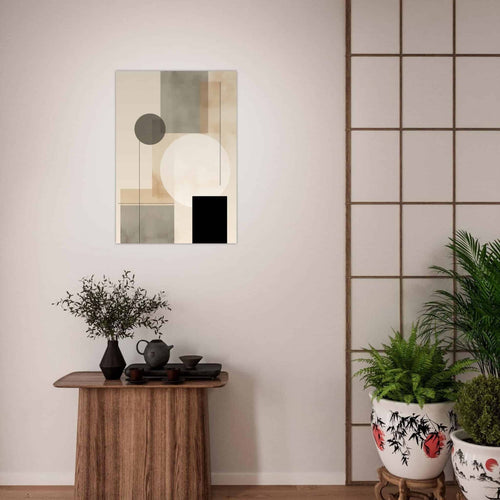 Artfulprints  Japandi abstract   poster 70x100 cm - vtwonen shop