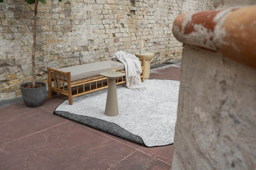 Eva Interior Buitenkleed Dahl Ovaal - Zwart - Dubbelzijdig - 160 x 230 cm - vtwonen shop