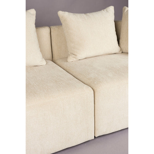 Dutchbone Rocca 4,5-zitsbank Latte/ Beige - vtwonen shop
