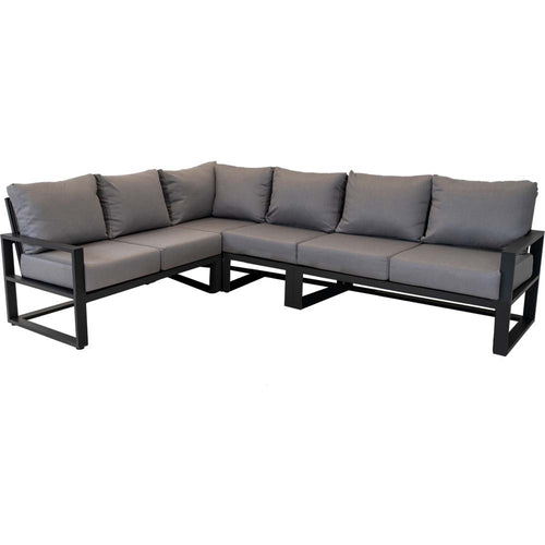 Lesli Living loungebank Tormenta - antraciet - 137x80x86cm