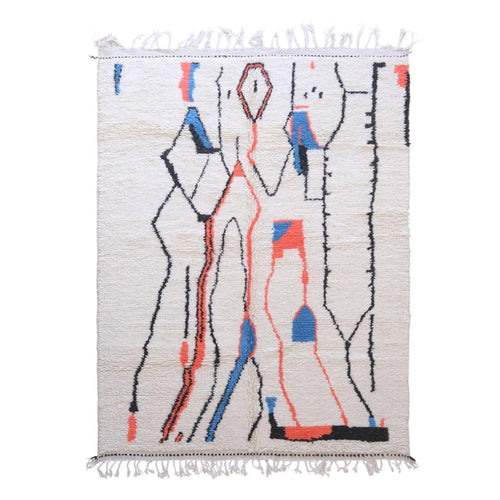 AFK Living vloerkleed Berber - handgemaakt - Wol - 140 x 200 cm