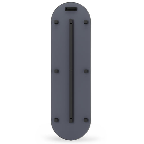 Umbra pilvormige spiegel Hubba - 45 x 157 x 5 cm - titanium