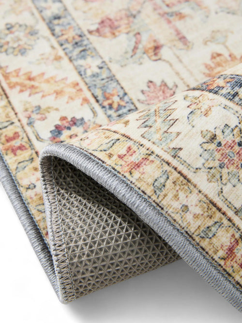 benuta wasbaar vloerkleed George - veelkleurig/beige - 160x230 cm