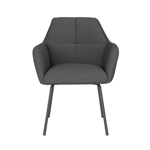 Housecraft Living Pete Eetkamerstoel Metaal Grijs