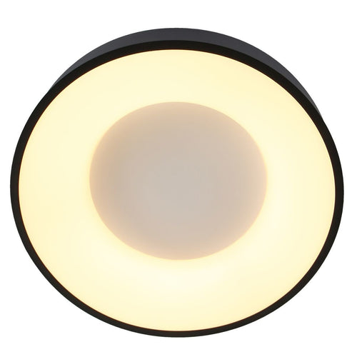 Steinhauer plafondlamp Ringlede - 1 lichts - 48x 9 cm - zwart - vtwonen shop