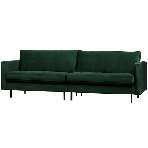 BePureHome classic 3-zits bank Rodeo - Velvet - Green forest - vtwonen shop