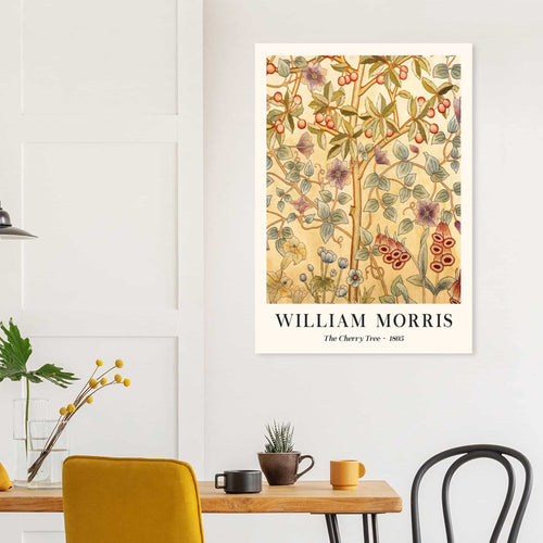 Artfulprints  William Morris - The cherry tree 1895 II   poster A4 21x29.7 cm - vtwonen shop