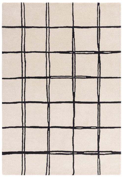 Vloerkleed Easy Living Albany Grid Monochrome Rug 80x150 cm - vtwonen shop