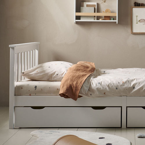 Petite Amélie Kinderbed Milo – 90x200 cm – Wit – Massief Hout - vtwonen shop