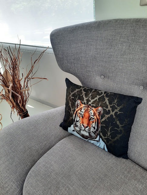 Furnilux Set van 2 Sierkussens - Tyger - 45x35x10cm - vtwonen shop