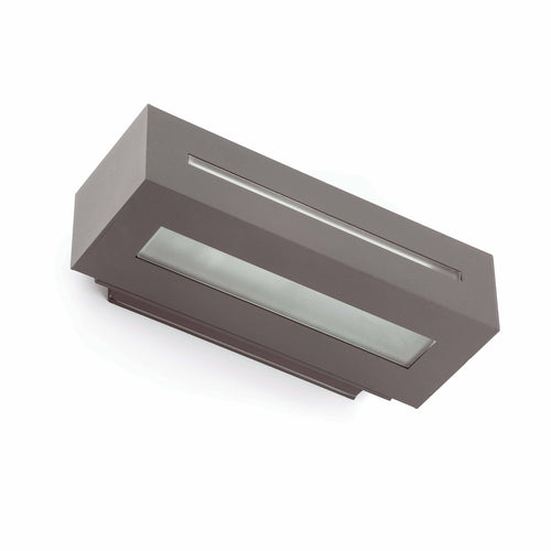 Faro West-1 - 1 Licht Wandlamp Buiten Donkergrijs IP54, E27