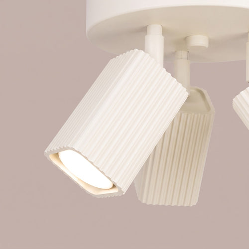 Sollux Lighting Plafondlamp RAYO 3P beige - 20x20x18cm