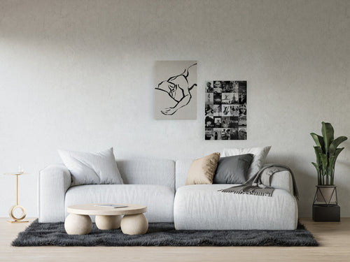 Canvas 60x40 Beroemden