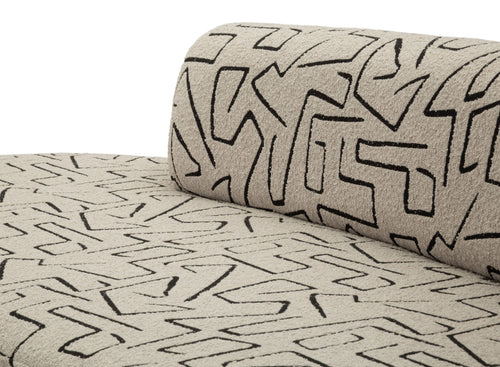 Mauro Ferretti bank - 176x91,5x69 cm - beige