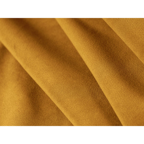 Cosmopolitan Design - Modulaire panoramische hoekbank links Cortina 7-zits, flueel geel - 282x376x70cm