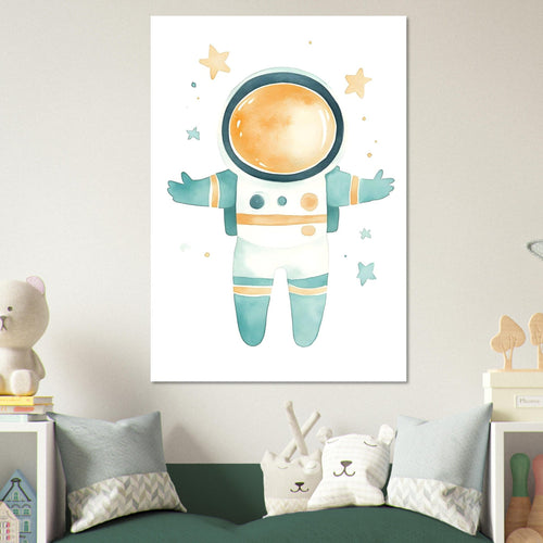 Artfulprints  Kleine ruimteheld   poster 50x70 cm - vtwonen shop