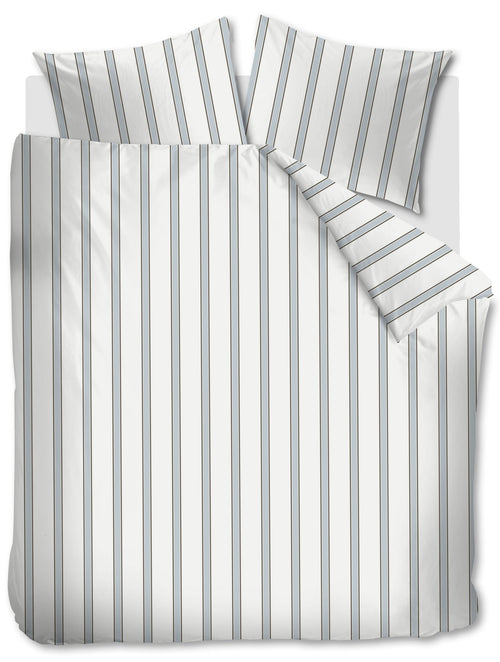 vtwonen Dekbedovertrek Fun Stripe - 240 x 220 cm - Blauw