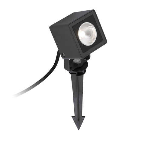 Faro Sobek - LED Outdoor Spike Light Zwart IP65