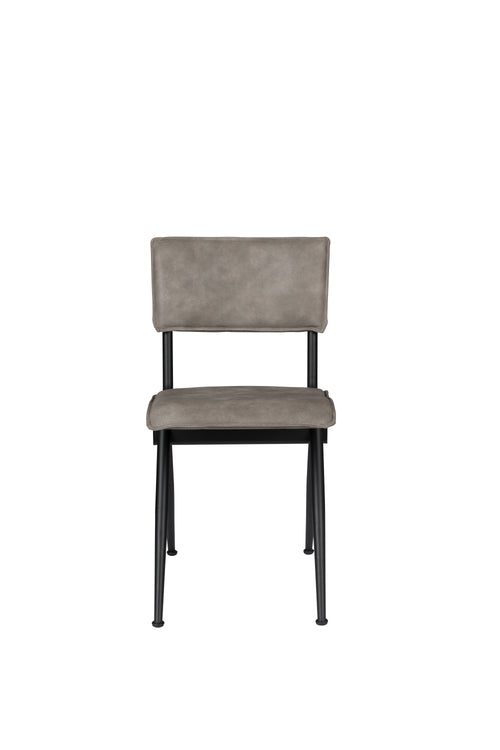 Dutchbone New Willow Stoel Grijs - Set van 2 - vtwonen shop