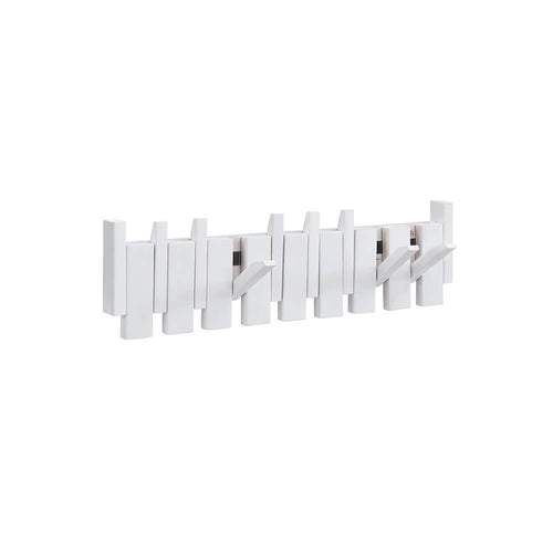 Home Deluxe Kapstok PORTE - 56 x 3,5 x 15 cm, wit