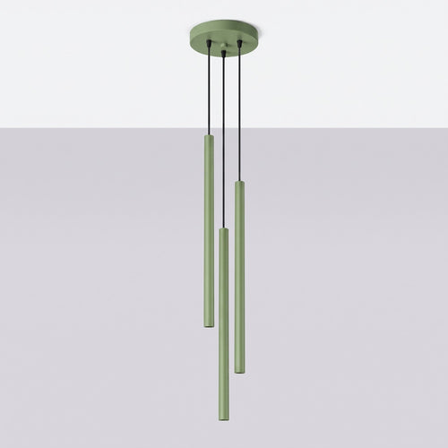 Sollux Lighting Hanglamp PASTELO 3P salie - 19,5x19,5x115cm