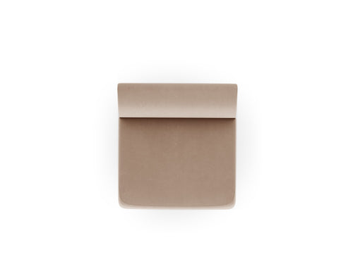 Micadoni Bestuurder Miley flueel cappuccino - 90x75x70cm