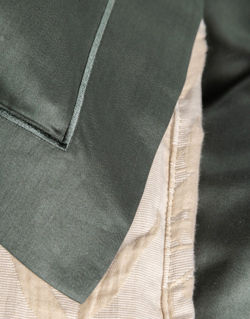Essenza Aziza dekbedovertrek - Lits-Jumeaux XL – 260x200/220 cm - Balsam green