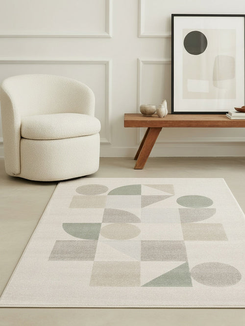 AFK Living vloerkleed Modul - zeer zacht - groen - 120 x 170 cm
