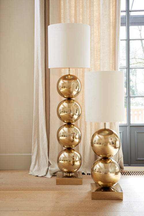 Light & Living vloerlamp LOVIS - Ø30x137cm - goud