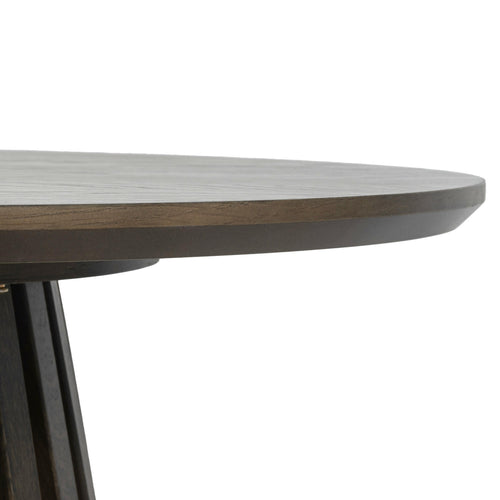 Furnhouse ronde salontafel Svendborg - Gerookt eikenhout - Ø 60 cm