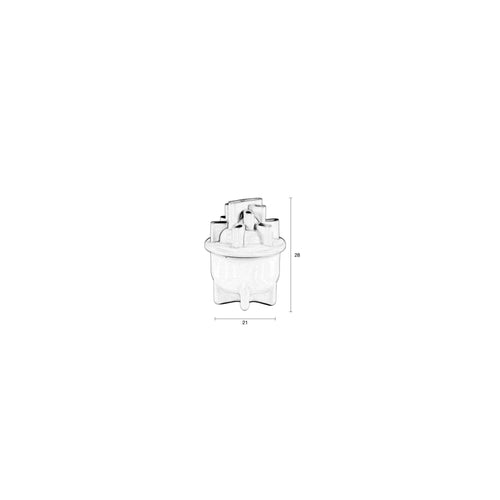 Zuiver Bassin Vaas S - Wit