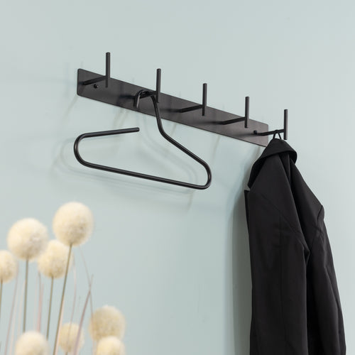 Spinder Design kapstok Chapman 5 - Zwart - 5 haken - vtwonen shop
