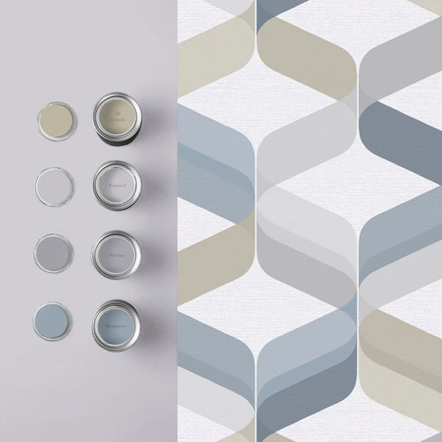 Graham & Brown Vliesbehang - Retro Denim - 10mx52cm - vtwonen shop