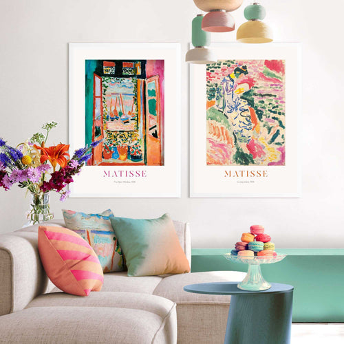 Reinders schilderijen set Matisse - Window Garden - 70x50cm