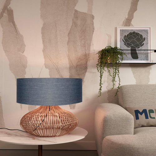 GOOD&MOJO tafellamp Kalahari - grijs - Ø47cm