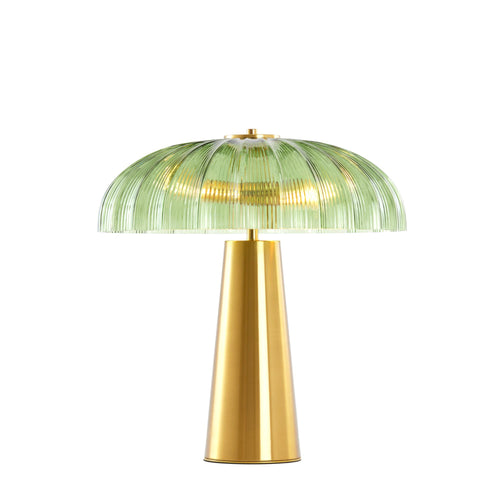 Light & Living tafellamp Fungo - groen - Ø50cm - vtwonen shop