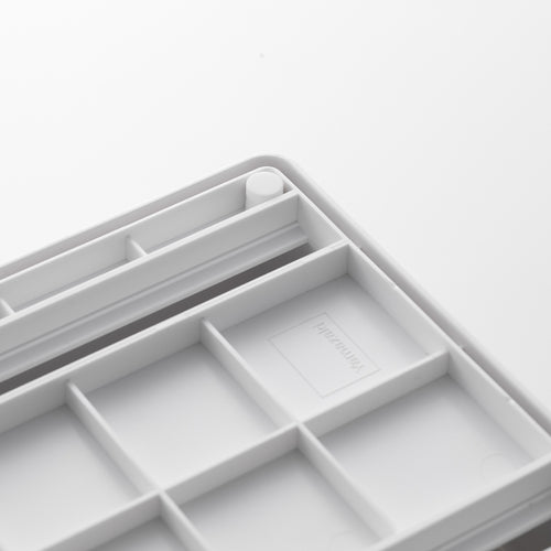 Yamazaki Tower Deksel & pannenhouder verstelbaar - Wit - vtwonen shop