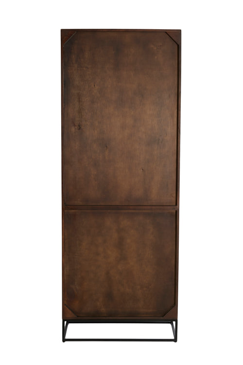 Light & Living kast LILIAN - 75x40x200cm - bruin