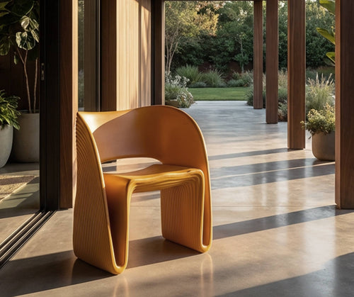 Mauro Ferretti fauteuil - senfkleur