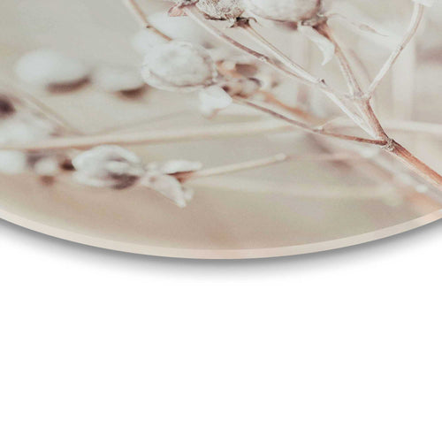 Reinders glasschilderij Gedroogde tak - Ø 50cm