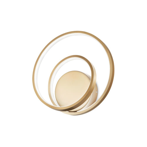 LED Decoratief Swirl Geïntegreerde LED Wandlamp Goud, 3000K