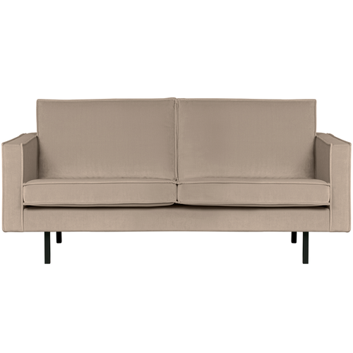 BePureHome 2,5-zits bank Rodeo - Velvet - Khaki - 85x190x86 - vtwonen shop