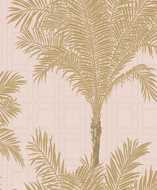 Borastapeter behang jungle-motief roze - 53 cm x 10.05 m - 660883 - vtwonen shop