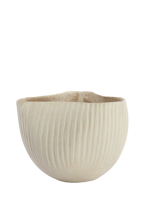 Light & Living pot ANTA - Ø37x28cm - wit