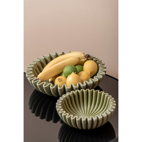 Present Time schaal Wave - groen - Ø30cm - vtwonen shop