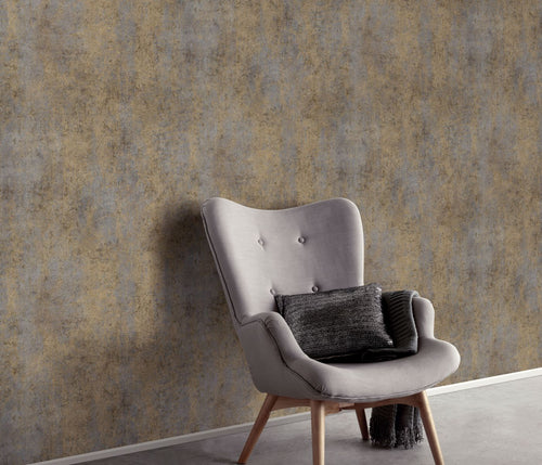 Erismann behang betonlook grijs en bruin - 53 cm x 10.05 m - 662347 - vtwonen shop